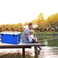 thumbnail image 4 of Patiojoy 79Quarts Portable Cooler Camping Ice Chest with Stainless Handles for BBQ&hiking&outdoor activities, 4 of 8