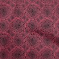 thumbnail image 1 of oneOone Silk Tabby Black Fabric Block Craft Projects Decor Fabric Printed By The Yard 42 Inch Wide-Y4, 1 of 5