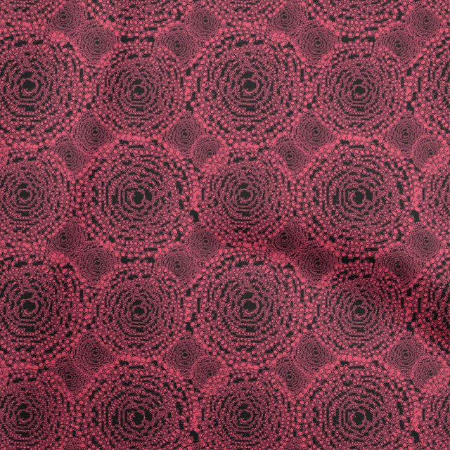 oneOone Silk Tabby Black Fabric Block Craft Projects Decor Fabric Printed By The Yard 42 Inch Wide-Y4