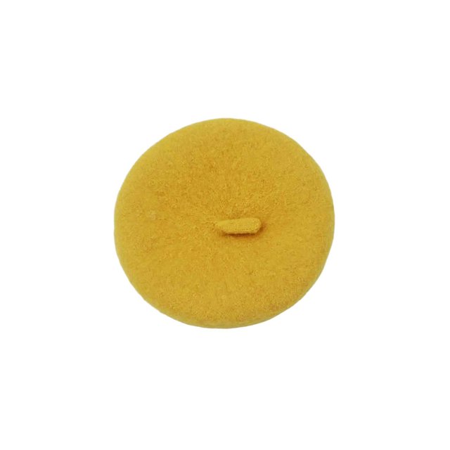 Chien Chat Béret Laine Chapeau Chat Béret de Jardin avec Réglable Durable Réglable Costume de Corde Élastique Jaune Chaud