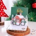 thumbnail image 1 of Nilvkv Christmas Tree Card 3 D Glitter Christmas Tree Greeting Card and Envelope 3 D Christmas Greeting Card Greeting Card Merry Christmas Card Winter Holiday, 1 of 6