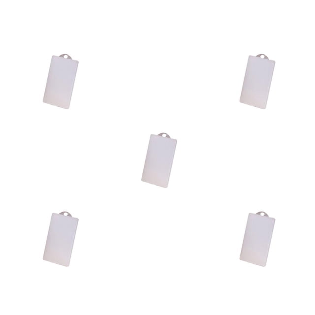 Craitivent Étui Transparent en PVC pour Carte IC Bus, Carte de Crédit Bus, Étui de Protection Sans Corde 4 5Ensemble