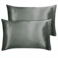 thumbnail image 1 of Unique Bargains Taies d'Oreiller en Satin Housses d'Oreiller, 1 of 8