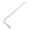 Silver, variant on Tremolo Arm for Electric Guitar Bridge Accessory Black