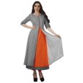 thumbnail image 1 of Moomaya Designer Indian Party Wear Kurta Set Ethnic Women Dress Tunic Pant Set-L, 1 of 1