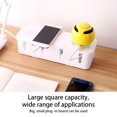 thumbnail image 1 of Baohd Household Power Electric Cable Outlet Portable Shockproof Dustproof Breathable Charging Cord Organizer Manager Storage Box Green, 1 of 4