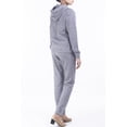 thumbnail image 4 of Chandails à Capuchon et Pantalons en Molleton pour Femmes Gris, 4 of 7