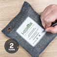 thumbnail image 4 of Moso Natural Air Purifying Bag 500g (3 Pack) Premium Bamboo Charcoal Odor Absorber for Home, Bedroom, Kitchen, Basement | Unscent, 4 of 10