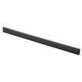 thumbnail image 1 of 4 ft. x 0.5 x 1.5 in. Rectangular Tubing, Black - Matte, 1 of 1