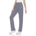 thumbnail image 2 of Landau Essentials Pantalon d'Uniforme Médical Coupe Décontractée pour Femmes, Noir, 1 Unité, 2 of 10