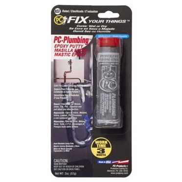 Pâte Époxy pour Réparation de Plomberie, 2 Oz - 025598