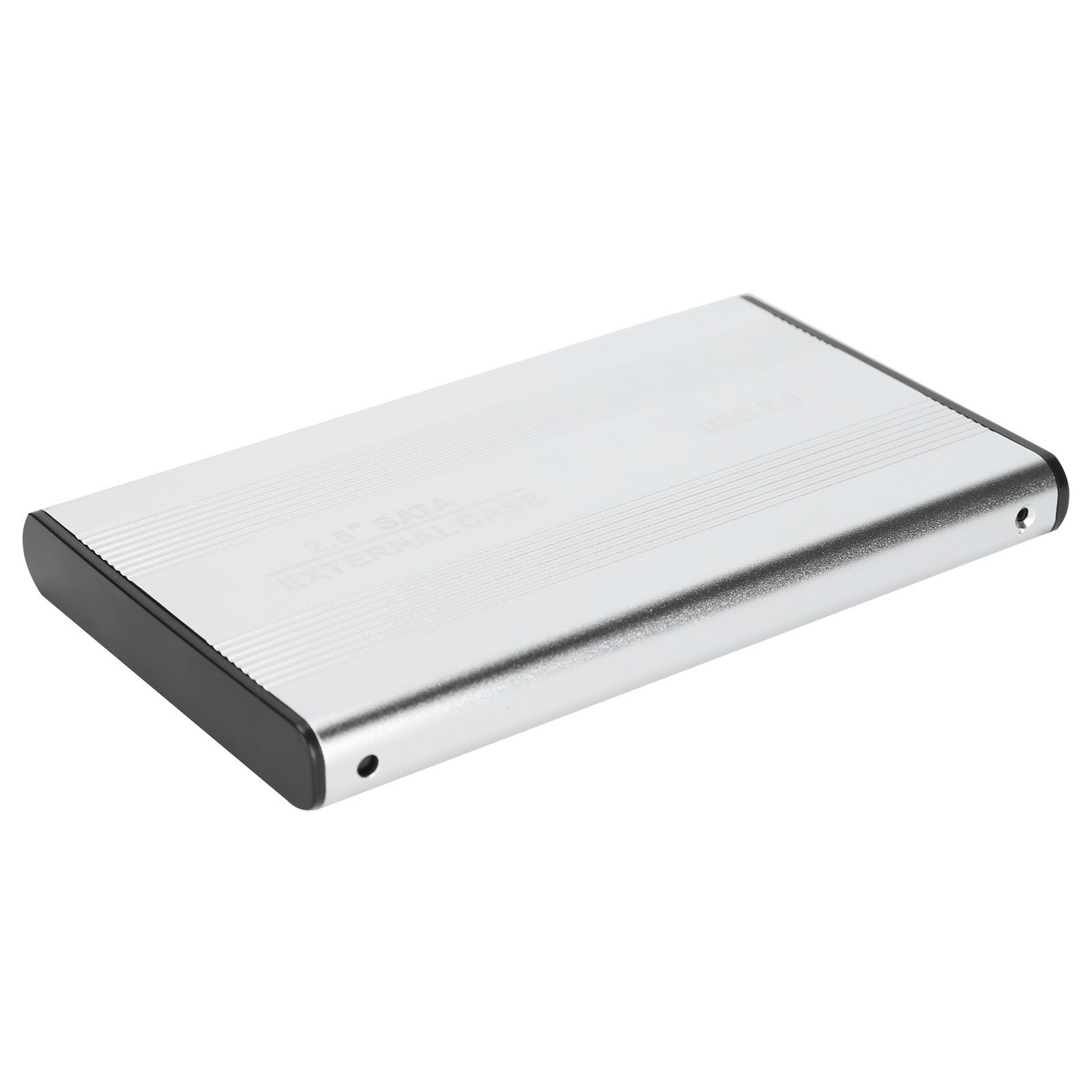 HDD Enclosure, HDD Enclosure Plug Play Hard Drive Enclosure SSD Adapter 3TB USB2.0 SSD Hard Disk Box for OS X Laptops External Data Storage