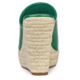 thumbnail image 3 of BLISSFUL STEP Sandales Compensées à Plateforme à Enfiler à Bout Ouvert pour Femmes Vert 5,5, 3 of 6