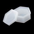 thumbnail image 2 of Youkk Durable Box Resin Mold Mould Flower Molds DIY -Shape Cake hexagon 1Set, 2 of 6