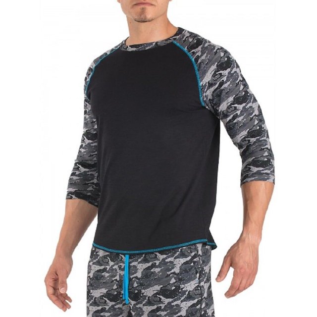 Papi T-shirt de Baseball en Jersey Slub pour Homme - 627113