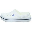 thumbnail image 5 of Crocs Men's Crocband White Ankle-High Rubber Sandal - 12M, 5 of 5