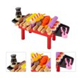 thumbnail image 4 of Jouet de Nourriture de Jeu d'Imitation pour BBQ, Jouet de Gril BBQ pour Enfants à Haute Simulation 28 Pcs pour Usage Extérieur, 4 of 8