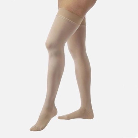 Jobst Relief Closed Toe Thigh Highs - 20-30 mmHg Beige Large 114642