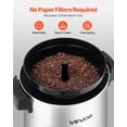 thumbnail image 3 of VEVOR Commercial Coffee Urn, 40 Cup 203oz Hot Beverage Dispenser with Dripless Faucet, 1090W Quick-Brewing Coffee Maker, Automatic Temperature Control, 3 of 9