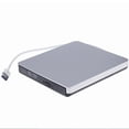 thumbnail image 1 of jesticaly External USB 3 .0 DVD Burner USB DVD -RW CD -RW ROM DVD CD Player Drive Writer Rewriter Burner Portable For Windows Laptop Computer 1Set NO1, 1 of 6