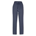 thumbnail image 1 of Birdeem Pantalon Grand Décontracté en Coton Lin Pur à Cordon pour Femmes, 1 of 5