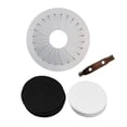 thumbnail image 3 of yuksok Facile Rosette Maker Bricolage Rosette Maker Modèle Patchwork Accessoire 9cm, 3 of 9