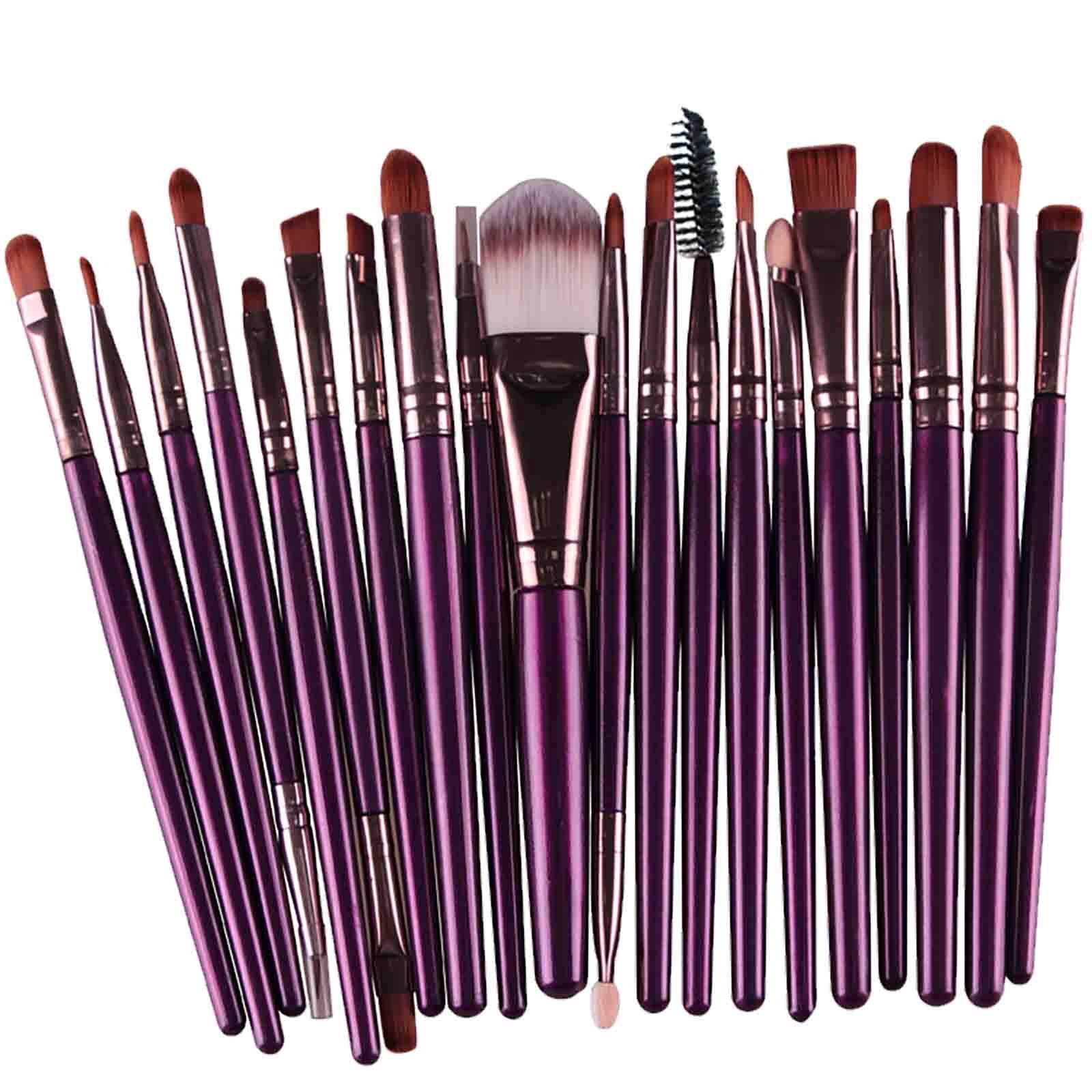 EARKITY 20 pcs Makeup Brush Set Tools Make-up Toiletry Kit Wool Make Up Brush Set,Makeup Brushes Artisan Easel Elite Cosmetics Make up Brush Set, Complete Makeup Brush Set, 2024 Clearance Sales