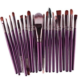 EARKITY 20 Pcs Makeup Brush Set Outils Maquillage Kit de toilette Kit de brosse de maquillage de laine,Brushes de maquillage Artisan Easel Elite Cosmetics Make up Brosse Set, Ensemble complet de brosses de maquillage, 2024 Solde des ventes