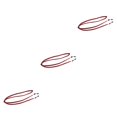thumbnail image 4 of Transemion Sangle de Lunettes Antidérapante Extensible Universelle Corde de Retenue Sportive Rouge 26.77 Pouces 3Set, 4 of 6