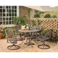 thumbnail image 2 of Homestyles Sanibel Ensemble de Salle à Manger Extérieur en Aluminium 5 Pcs Bronze, 2 of 6