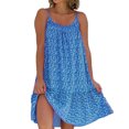 thumbnail image 1 of mmirethe Multifunctional And Stylish Maxi Dress For Women Vintage Boho Robe Comfortable Multifunction And Stylish Off Shoulder blue 2XL, 1 of 5