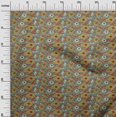 thumbnail image 2 of oneOone Coton Bio Voile Feuilles & Imprimé Floral par la Cour 42 Pouces de Large, 2 of 5