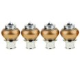 thumbnail image 2 of jifeng Decorative Curtain Rod Post Caps 28mm Inner Diameter. Bright Gold Style_2, 2 of 8