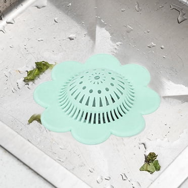 Meitianfacai Drains Protector Flower Shape Drains Hair Catcher Strainer Snare Reusable Plastic Sewer Anti-Clogging Sink Filter