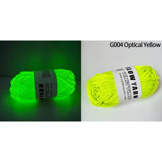 LSLJS In The Dark Yarns Luminous Yarn Hand-woven DIY Hand Woven-in-the-dark Yarn, Home Accessories