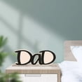 thumbnail image 4 of DOLITY Dad Picture Frame Photo Holder, Father's Day Photo Frame, Dad/Papa Letter-Shaped Black Dad, 4 of 9