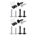 thumbnail image 1 of Baohd 120pieces Strong And Convenient Storage Assorted Flat Head Self Drilling Screws 2Set, 1 of 6