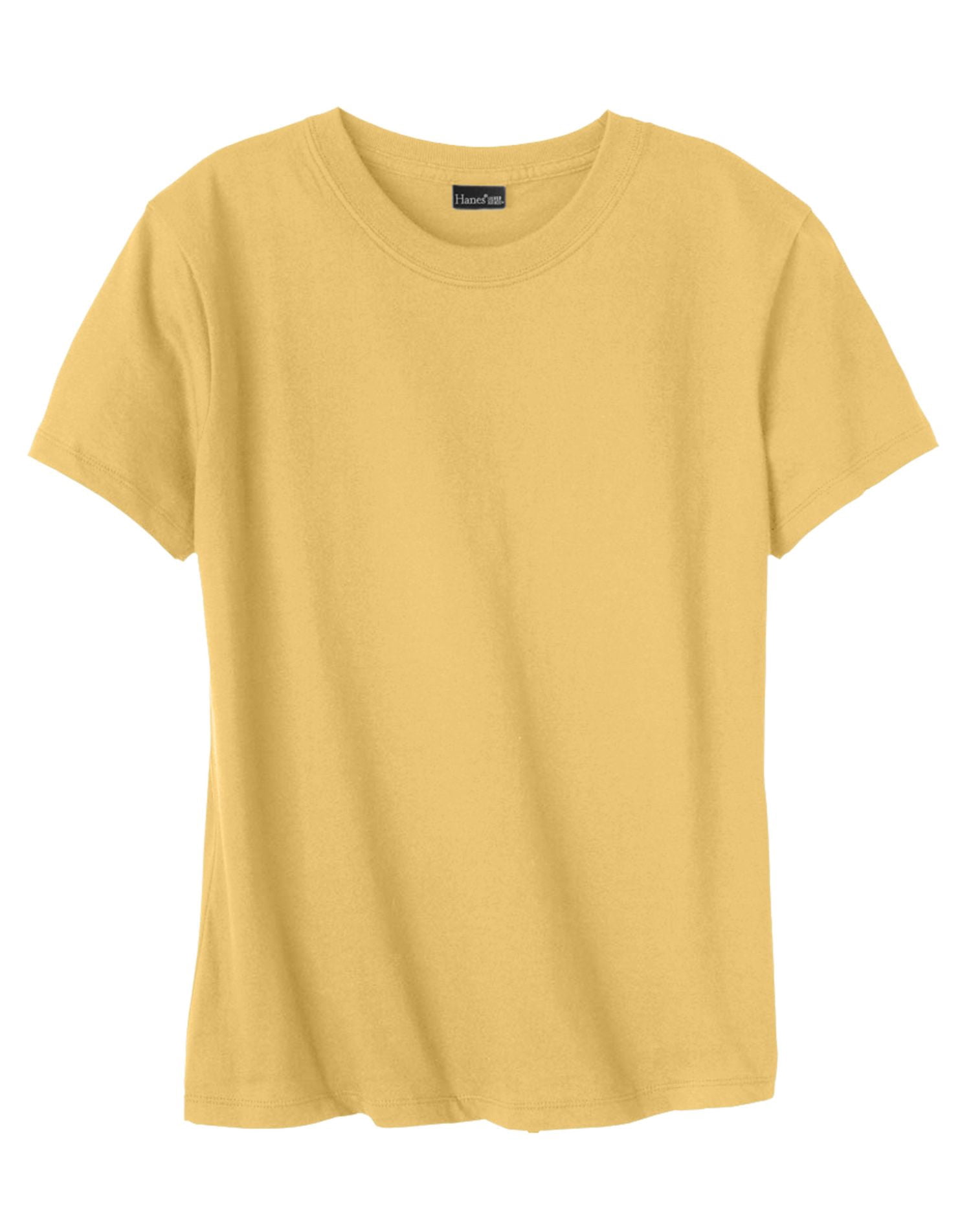 Hanes Womens Nano-T T-shirt, 2XL, Gold Nugget