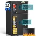 thumbnail image 1 of Omethey 6.0 Cu ft Large Digital Lock Home Safe, Anti-theft Money Safe Box With Deposit Slot & Dual Alarm System, Backlit Keypad Security Document Safe For Home Business Office, 1 of 14