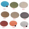 thumbnail image 3 of tredstone Oval PVC Placemat Non-Slip Plastic Table Mat Water-proof Plate Dish Pads Coaster Kitchen Bar Accessories, 3 of 6