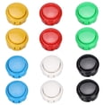 thumbnail image 2 of Arcade Replacement Button,QM070919 12pcs Arcade Joystick Arcade Button Arcade Joystick Game Console Buttons Multi-Functional, 2 of 14