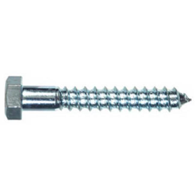 Hillman Fasteners 230101 Hex Head Lag Bolt 50 Pack