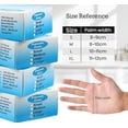 thumbnail image 4 of 100pcs Nitrile Gloves Disposable Gloves Food Safe Powder Free Latex Free Gloves for Tattoo, Mechanics, Hairdressing, Home use (Large), 4 of 5