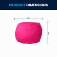 thumbnail image 3 of Oversized Camouflage Kids Bean Bag Chair, 3 of 9
