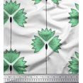 thumbnail image 1 of Soimoi Poly Georgette Fabric Artistic Floral Print Sewing Fabric Yard 42 Inch Wide, 1 of 3