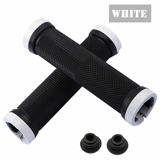 Meitianfacai 2 Pcs Poignées de Guidon de Vélo Bicyclette VTT Poignées de Guidon en Caoutchouc Antidérapantes