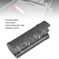 thumbnail image 4 of Étui de Briquet Rétro, Gravure Florale 3D, Couvercle en Alliage de Zinc, 4 of 8