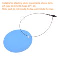 thumbnail image 5 of Unique Bargains Snap Lock Pins Loop Price Tag Fastener Plastic Tags Ties black 7 inch 1000pcs, 5 of 5