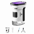 thumbnail image 1 of Microscope Portatif 1000X pour Enfants Écran 4K 2,0 Po Microscopes Numériques de Poche Rechargeables Lentilles Grossissantes Microscope, 1 of 7