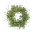 thumbnail image 1 of Couronne de Printemps Artificielle Inspirée de la Nature, Vert 24 Pouces, 1 of 3